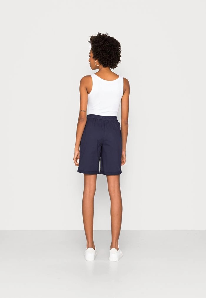 Pantalons ANNA FIELD Anna Field Shorts Bleu Marine Femme | APV-4778043